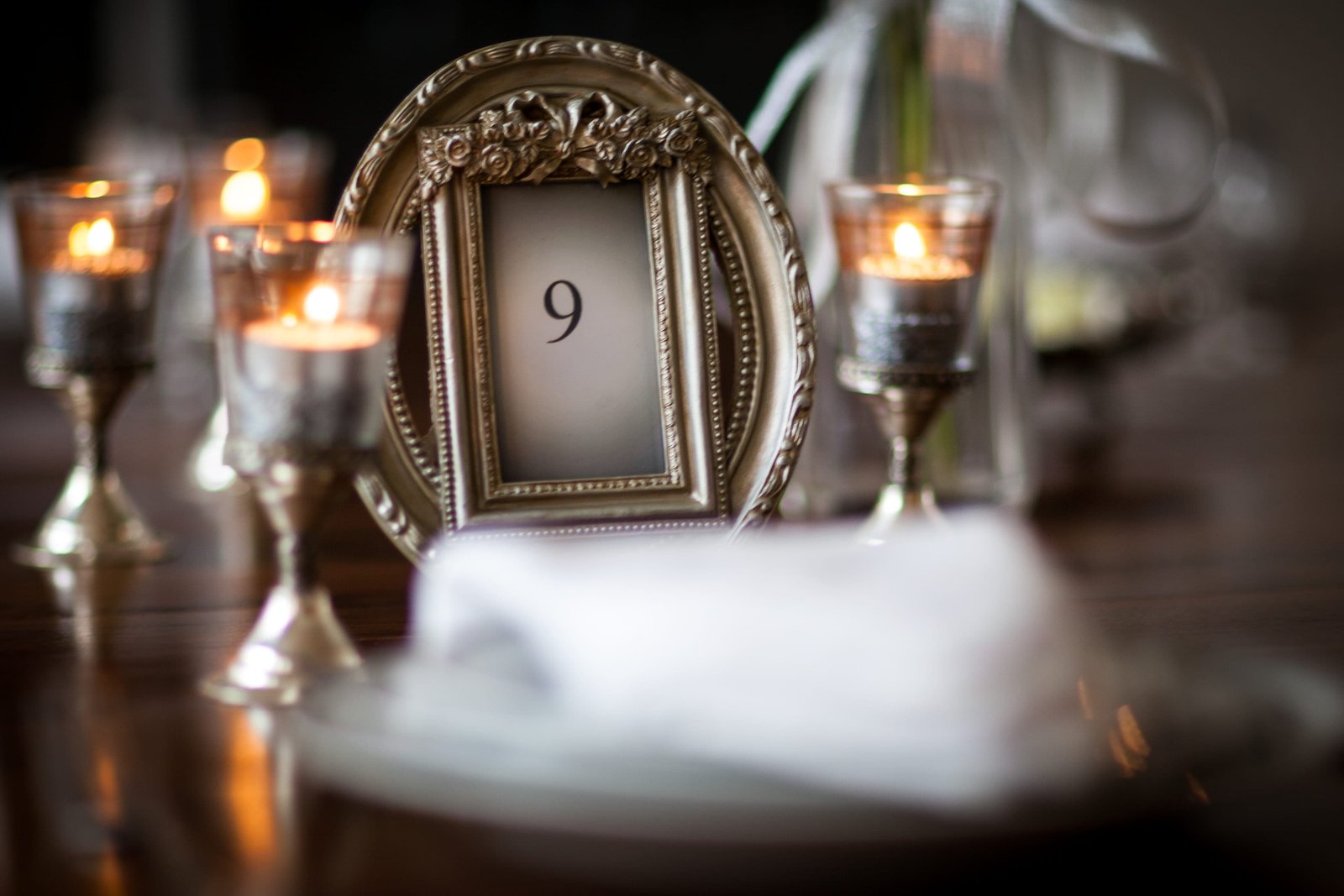 Elegant Wedding Reception Dinner Setup Marrakech - Neroli Events